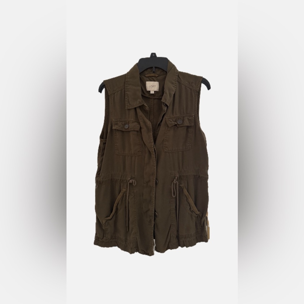 LOFT Women's Khaki Utility Vest